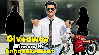 Giveaway Winners Ki Announcement Kar Di  Ghr Mein Sub Dosto Ki Aftari [upl. by Esyla]