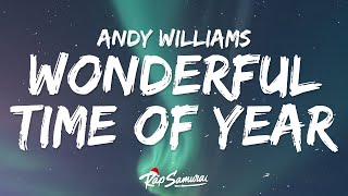 Andy Williams  Its the Most Wonderful Time of the Year 🎄 Lyrics [upl. by Marolda]