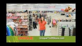 UNIQUE Thrift Store  Commercial  2013 [upl. by Naamann]