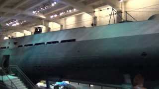 U505 Submarino Clase IXC  Museos Militares [upl. by Rogozen]