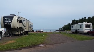 Two Harbors Minnesota Burlington Bay  Campground Review [upl. by Melinde]