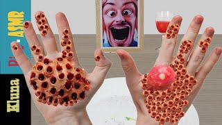 Kluna tik eating with Incredible Hands Worm  Kluna tik Compilations Trypophobia  ASMR Mukang 89 [upl. by Lohman]