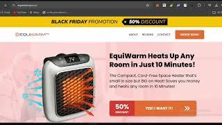 Equiwarm pro heater review  legit or scam [upl. by Alyks]