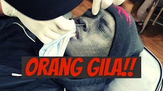 Nostril Stretching Cuma quotOrang Gilaquot yang Berani [upl. by Ennayhs]