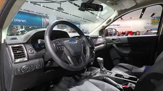 2019 Ford Ranger Interior  Autoblog Short Cuts [upl. by Arekat]