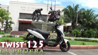 KYMCO TWIST 125 TEST DRIVE [upl. by Oisangi324]