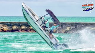 Insanely Wild Fishing Trip Haulover Inlet Boats [upl. by Suzette263]