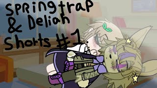 springtrap amp Deliah shorts 1  ⚠contains springtrap x Nick ⚠ [upl. by Beryl]