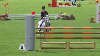 Flashback sur le barrage dUhelem de Seille et Camille Favrot  Grand Prix CSIOP  BIP 2017 [upl. by Saihtam189]