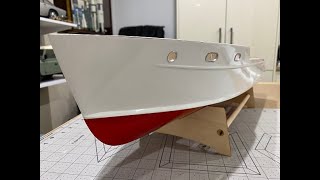 Building an RC boat  can I make a Chris Craft Corvette out of an Aeronaut Victoria Part 3 [upl. by Uehttam640]