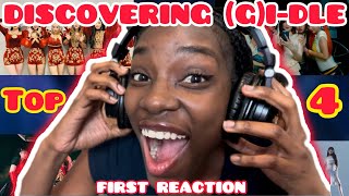 GIDLE REACTION  TOP 4 MUSIC VIDEOS [upl. by Rothschild127]