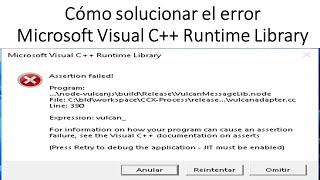 How to fix All Microsoft Visual C Runtime Library Errors 100 Works [upl. by Orimar]