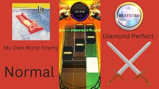 Beatstar  My Own Worst Enemy By Lit  Diamond Perfect Sightread  Normal  Muted [upl. by Airdnaed939]