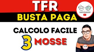 TFR CALCOLO E CONTROLLO IN BUSTA PAGA 2021 [upl. by Kamila]