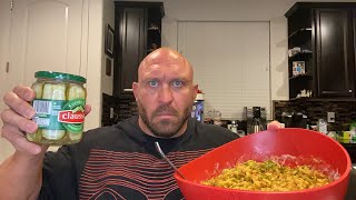 Ryback Breaks 72 Hour Fast with Vegetarian Beyond Meat  Rice and Vegetable Meal Feeding Time [upl. by Deibel]