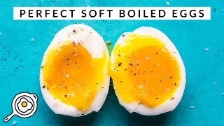 Perfect Soft Boiled Eggs [upl. by Rabi812]