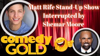 ⁠Matt Rife Show Interrupted by Shemar Moore PT 1 amp 2 Too funny 😂mattrife comedy funny [upl. by Ormand275]