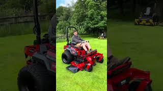 5 Zero Turn Mowers on Fine Grass and Tight Areas  toro ariens grasshopper kubota hustler [upl. by Oned523]