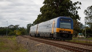 Trainspotting At Menangle Park Railway Station NSW [upl. by Siseneg591]