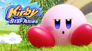 Kirby Star Allies  Full Game 100 Walkthrough 4 Players [upl. by Nawotna569]