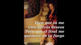 Gloria Trevi Eres Un Santo Letra [upl. by Oskar]