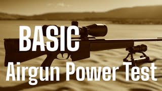 Airgun Power Test Fx airguns  Air rifle review [upl. by Eimmaj788]