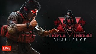 🔴LIVE  TRIPLE THREAT CHALLENGE  EP3 [upl. by Knox]