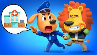 Dentist  Good Habits  Cartoons for Kids  Sheriff Labrador [upl. by Orat913]