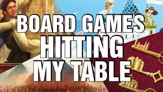 Board Games Hitting My Table  2nd Half October 2024 [upl. by Edmondo]