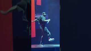 Chris Brown Shows Off His Moves to Angel Numbers Amapiano Remix at 1111 Tour in Denver [upl. by Goer210]