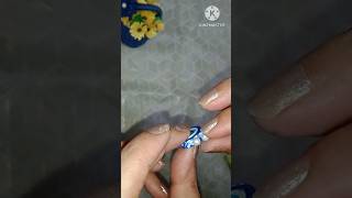 DIY  Evil Eye craft l evil rakhi making idea 💡Art house diy shorts shortsviral diycraft [upl. by Nottage]