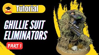 Eliminators Woodland Ghillie Suit Tutorial Part 1 [upl. by Lewert]