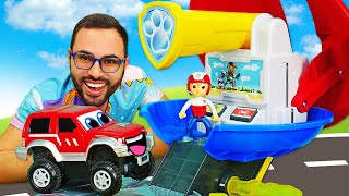 ¡A jugar con coche de juguete y Ryder Play Time Vídeo para niños [upl. by Megan]