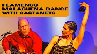 Flamenco Baile with Castanets por Malagueña  Dance to Flamenco Guitar [upl. by Higgs821]