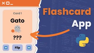 Build a Flashcard App with Python amp Tkinter Part 1 [upl. by Freytag]