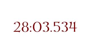 Countdown with 35 minuites MISTAKE FOUND [upl. by Yob]