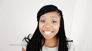 Box Braids Full DVD Tutorial [upl. by Aunson]