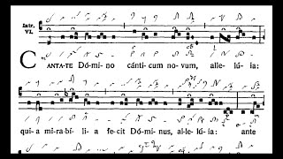 Cantate Domino canticum novum [upl. by Inobe]