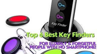 Top 6 Best Key Finders for Elderly amp Forgetful People with NO Smartphone [upl. by Otsedom400]