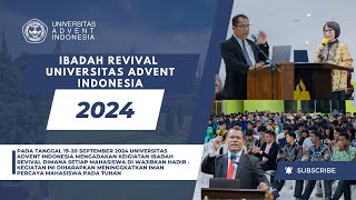 REVIVAL FAKULTAS UNIVERSITAS ADVENT INDONESIA [upl. by Ezitram734]