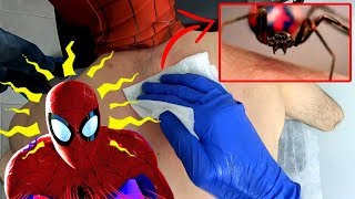 ¡ME PICA LA ARAÑA DE SPIDERMAN  Mi primer Tattoo [upl. by Mapel177]