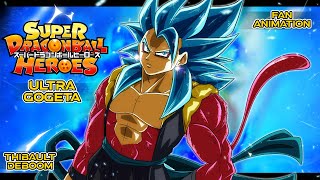 SDBH 11th ANNIVERSARY ULTRA GOGETA FAN ANIMATION [upl. by Filberte149]