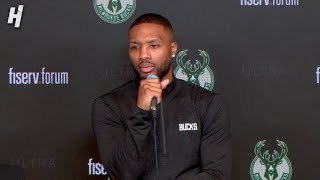 Damian Lillard FULL Interview  2024 NBA Media Day [upl. by Jourdain]