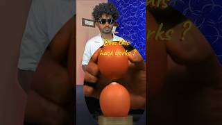 Egg  Salt  One by one eggs stand hack diy experiment entertainment fypシ゚viral [upl. by Munt]