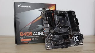 Motherboard Gigabyte B450 AORUS M actualizada para Ryzen 5000 [upl. by Aneetak]