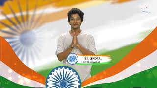 Independence Day Wish By Sailendra Samntaray  75th Happy Independence Day  Tarang Cine Productions [upl. by Gnud]