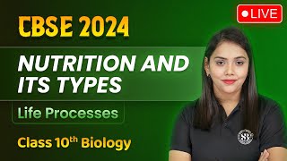 Nutrition and Its Types Class 10  Life Processes Class 10 Science Biology  Shipra Mam [upl. by Waldemar]