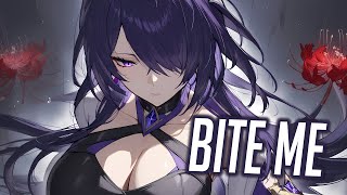 Nightcore  NEFFEX  BITE ME Lyrics [upl. by Quillon]