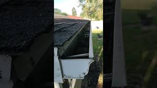 roof fascia soffit gutter repair pt3 [upl. by Htebilil]