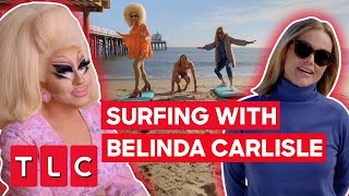 Trixie Hits the Waves With Belinda Carlisle  Trixie Motel [upl. by Eenaej944]